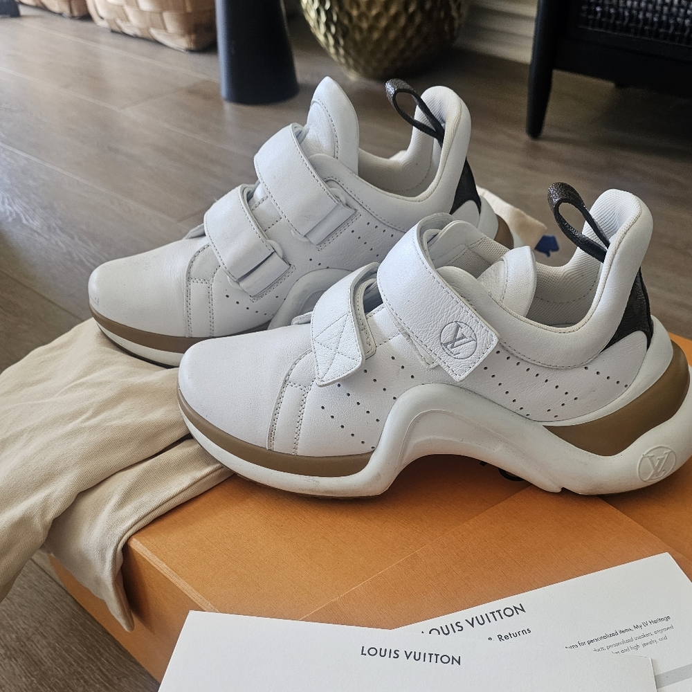 Louis Vuitton White Sneakers